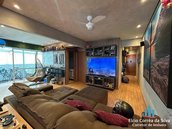 Foto do imóvel Apartamento com 3 Quartos à Venda, 120 m² em Guilhermina - Praia Grande