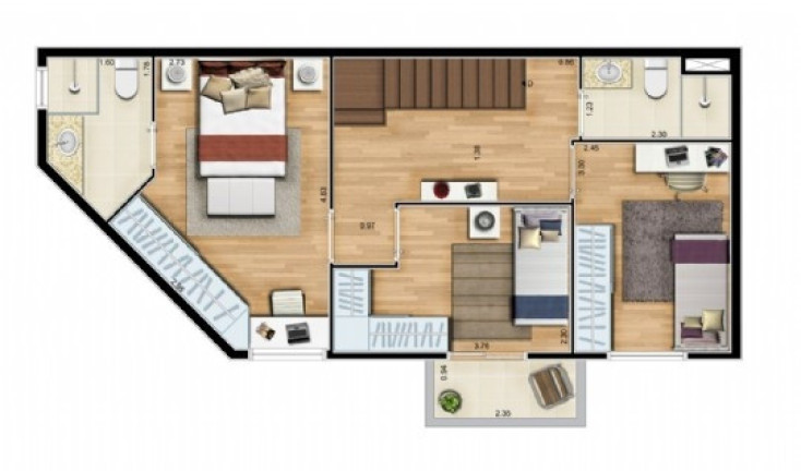 Foto do imóvel Apartamento com 2 Quartos à Venda, 68 m² em Ipiranga - São Paulo
