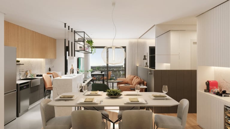 Foto do imóvel Apartamento com 2 Quartos à Venda, 59 m² em Tingui - Curitiba