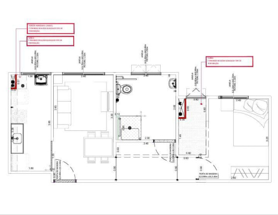 Imagem Apartamento com 1 Quarto à Venda, 42 m² em Iapi