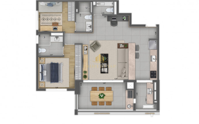 Imagem Apartamento com 3 Quartos à Venda, 85 m² em Pinheiros - São Paulo