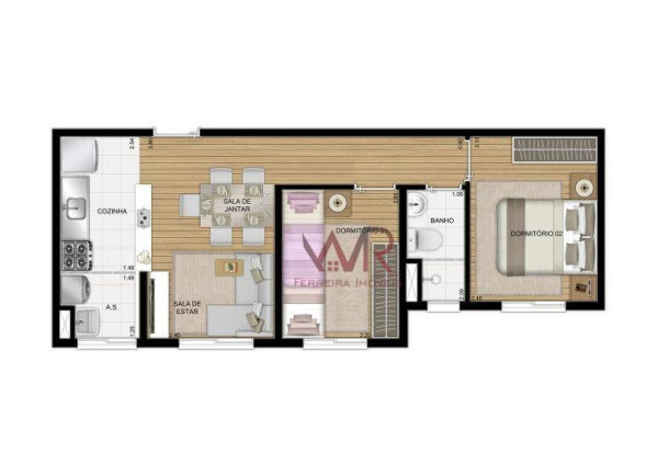 Foto do imóvel Apartamento com 2 Quartos à Venda, 32 m² em Itaquera - São Paulo