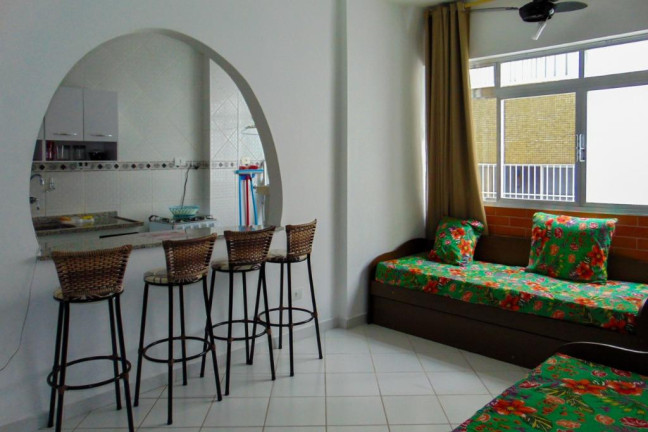 Foto do imóvel Apartamento com 1 Quarto à Venda, 50 m² em Pitangueiras - Guarujá