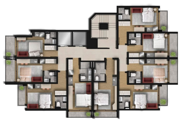 Imagem Apartamento com 1 Quarto à Venda, 38 m² em Brooklin Paulista - São Paulo