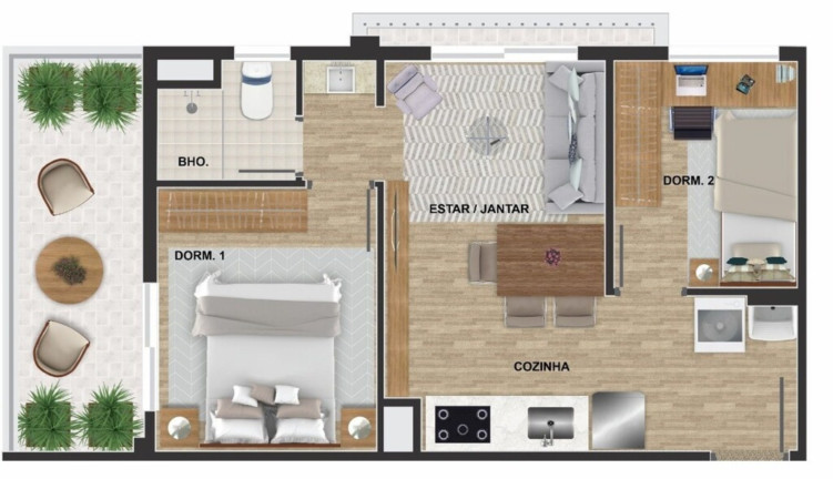 Imagem Apartamento com 2 Quartos à Venda, 33 m² em Tatuapé - São Paulo