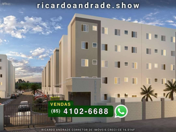Foto do imóvel Apartamento com 2 Quartos à Venda, 38 m² em Jangurussu - Fortaleza