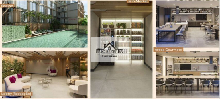 Foto do imóvel Apartamento com 2 Quartos à Venda, 56 m² em Intermares - Cabedelo
