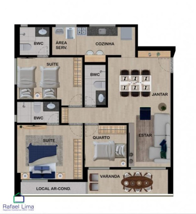 Foto do imóvel Apartamento com 3 Quartos à Venda,  em Torre - Recife