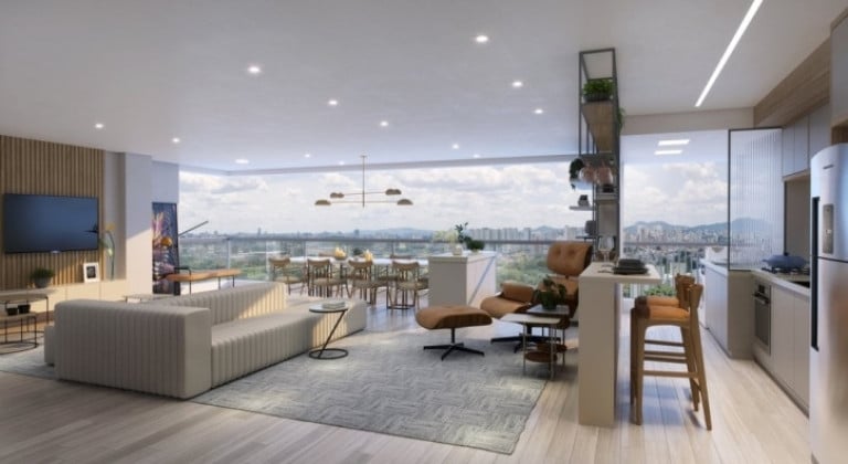 Foto do imóvel Apartamento com 3 Quartos à Venda, 109 m² em Alto De Pinheiros - São Paulo