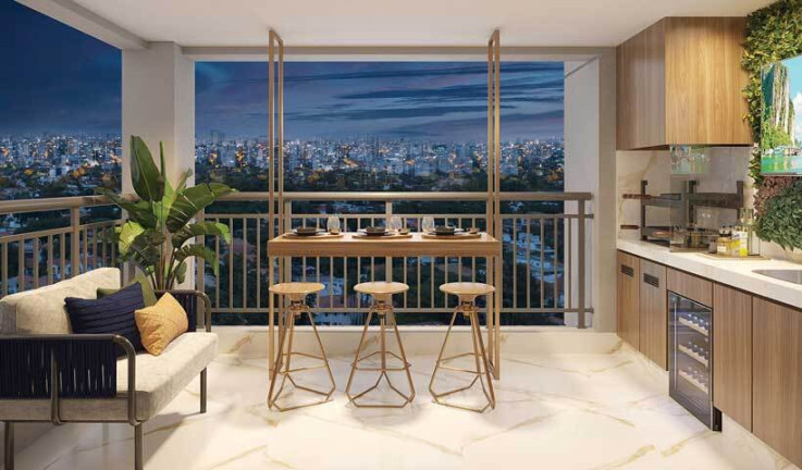 Imagem Apartamento com 3 Quartos à Venda, 128 m² em City América - São Paulo