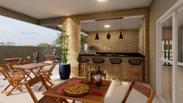 Imagem Apartamento com 2 Quartos à Venda, 127 m² em Tupi - Praia Grande