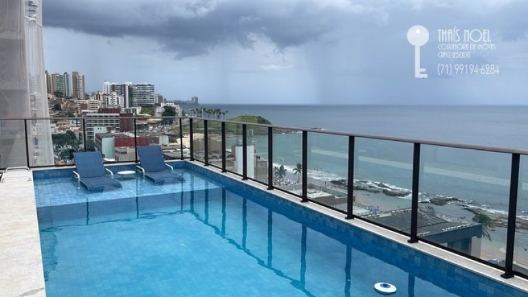 Imagem Flat com 1 Quarto para Alugar, 35 m² em Barra - Salvador