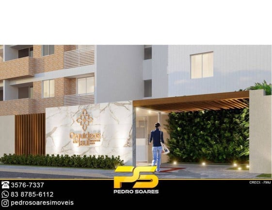 Foto do imóvel Apartamento com 2 Quartos à Venda, 57 m² em Jardim Cidade Universitária - João Pessoa