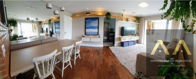 Imagem Apartamento com 3 Quartos à Venda, 96 m² em Sítio Tamboré Alphaville - Barueri