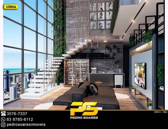 Foto do imóvel Apartamento com 3 Quartos à Venda, 87 m² em Manaíra - João Pessoa