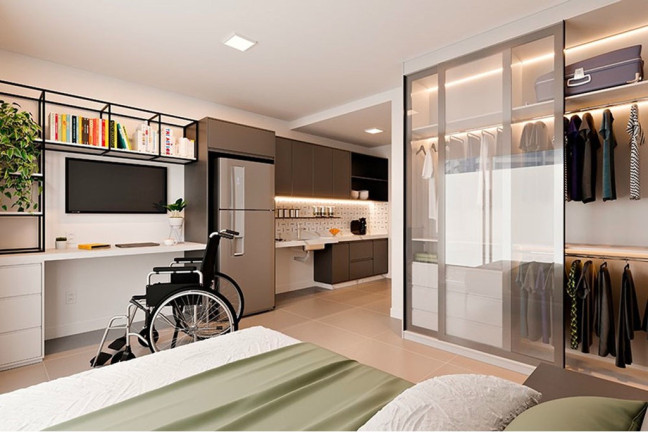 Foto do imóvel Imóvel com 1 Quarto à Venda, 25 m² em Barra Funda - São Paulo