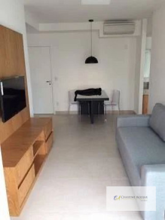 Imagem Apartamento com 1 Quarto para Alugar, 47 m² em Campo Belo - São Paulo