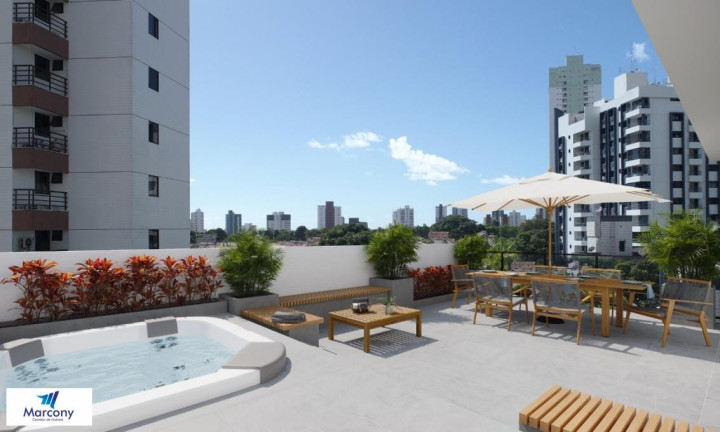 Foto do imóvel Apartamento com 1 Quarto à Venda, 32 m² em Brisamar - João Pessoa