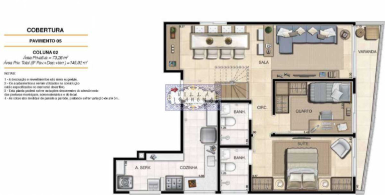Foto do imóvel Apartamento com 3 Quartos à Venda, 146 m² em Tijuca - Rio De Janeiro