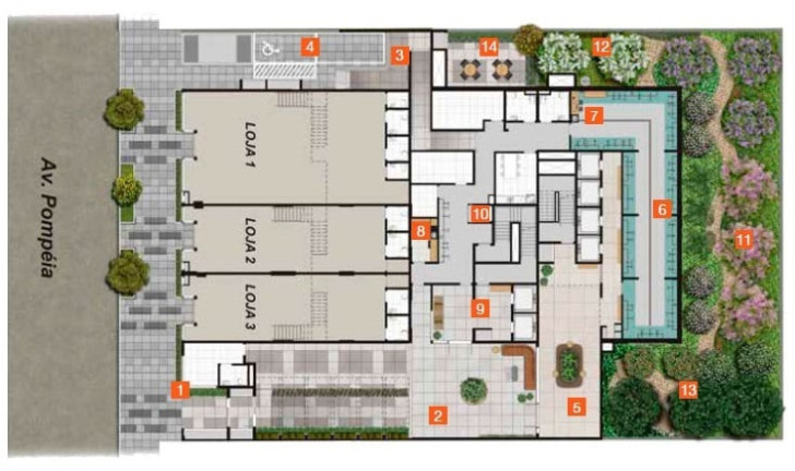 Imagem Apartamento com 2 Quartos à Venda, 45 m² em Vila Pompéia - São Paulo