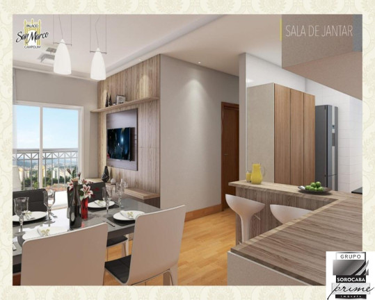 Foto do imóvel Apartamento com 2 Quartos à Venda, 61 m² em Parque Campolim - Sorocaba