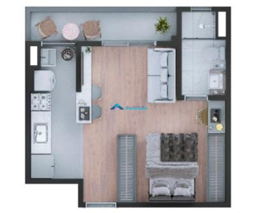 Imagem Apartamento com 2 Quartos à Venda, 49 m² em Medeiros - Jundiaí