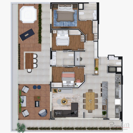 Imagem Apartamento com 3 Quartos à Venda, 188 m² em Centro - Florianópolis