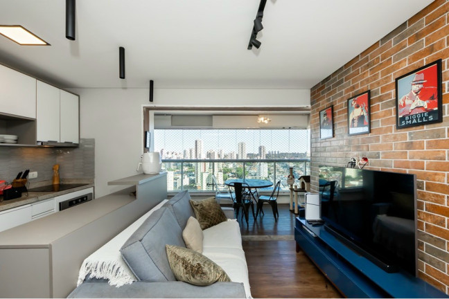 Foto do imóvel Apartamento com 1 Quarto à Venda, 43 m² em Campo Belo - São Paulo