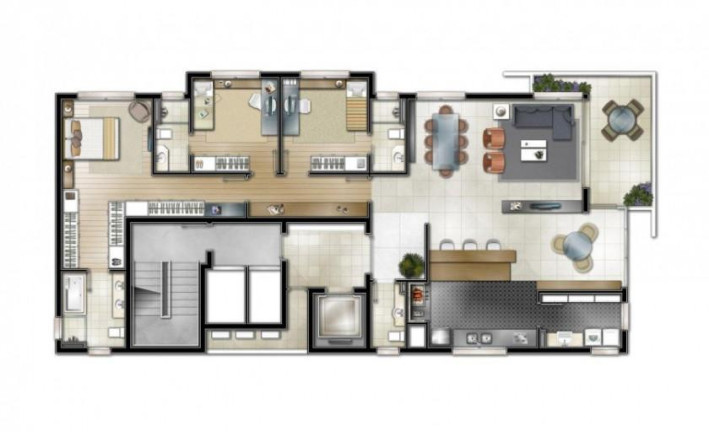 Imagem Apartamento com 3 Quartos à Venda, 180 m² em Panazzolo - Caxias Do Sul