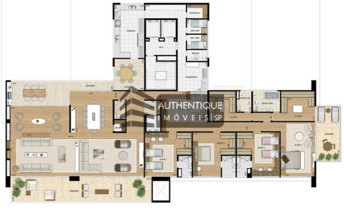 Imagem Apartamento com 3 Quartos à Venda, 320 m² em Perdizes - São Paulo