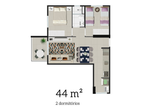 Imagem Apartamento com 2 Quartos à Venda, 103 m² em Tatuapé - São Paulo
