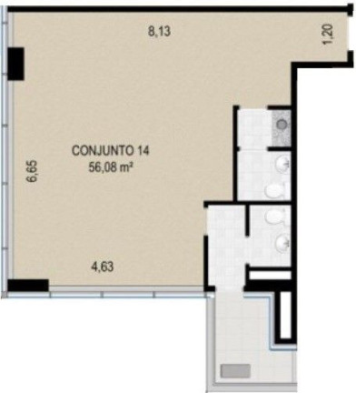 Foto do imóvel Sala Comercial à Venda, 43 m² em Bethaville - Barueri