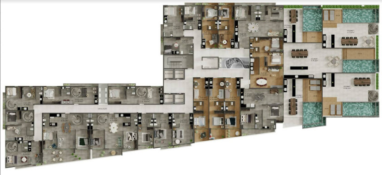 Imagem Apartamento com 2 Quartos à Venda, 20 m² em Jardim Oceania - João Pessoa