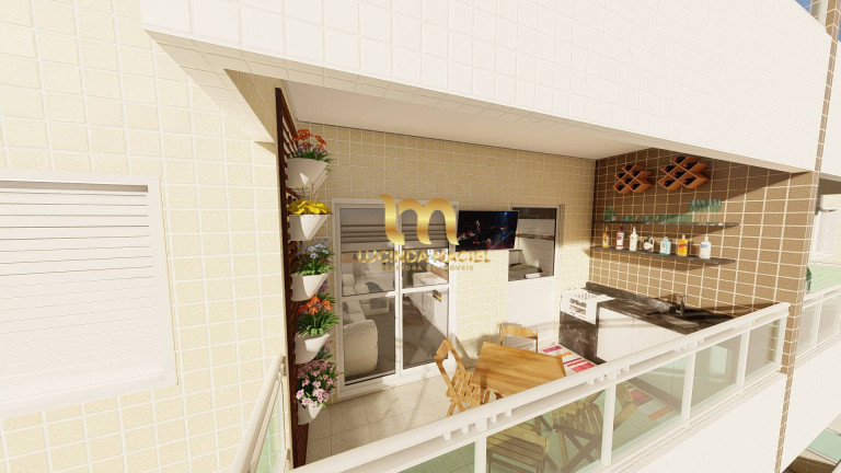 Foto do imóvel Apartamento com 1 Quarto à Venda, 55 m² em Caiçara - Praia Grande
