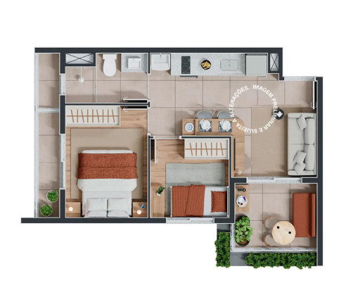 Foto do imóvel Apartamento com 1 Quarto à Venda, 27 m² em Santa Cecília - São Paulo