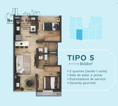 Foto do imóvel Apartamento com 2 Quartos à Venda, 50 m² em Intermares - Cabedelo
