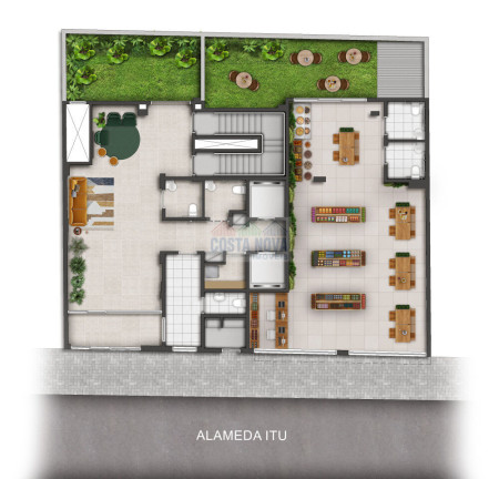 Imagem Apartamento com 1 Quarto à Venda, 27 m²