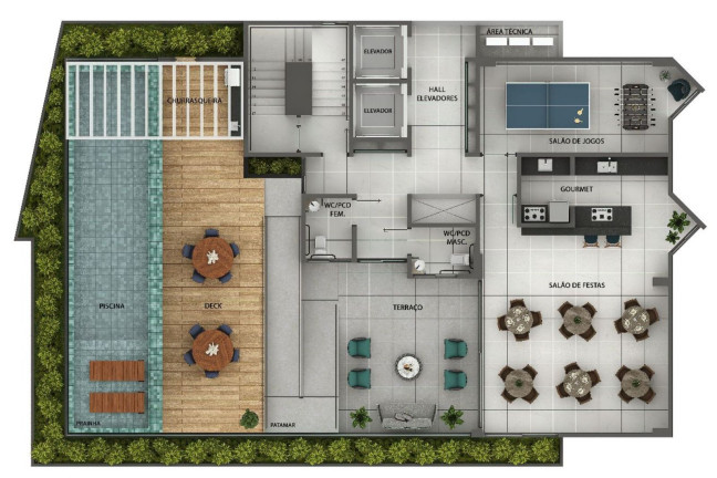 Imagem Apartamento com 3 Quartos à Venda, 90 m² em Jardim Cidade Universitária - João Pessoa