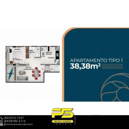 Foto do imóvel Sala Comercial à Venda, 31 m² em Jardim Oceania - João Pessoa