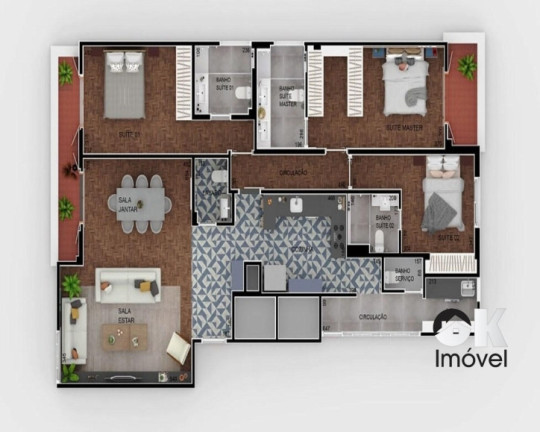 Imagem Apartamento com 3 Quartos à Venda, 170 m² em Higienópolis - São Paulo