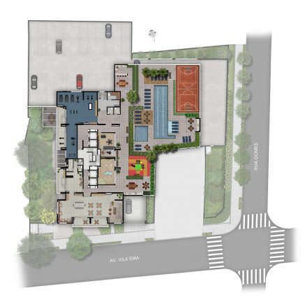 Imagem Apartamento com 3 Quartos à Venda, 78 m² em Vila Ema - São Paulo