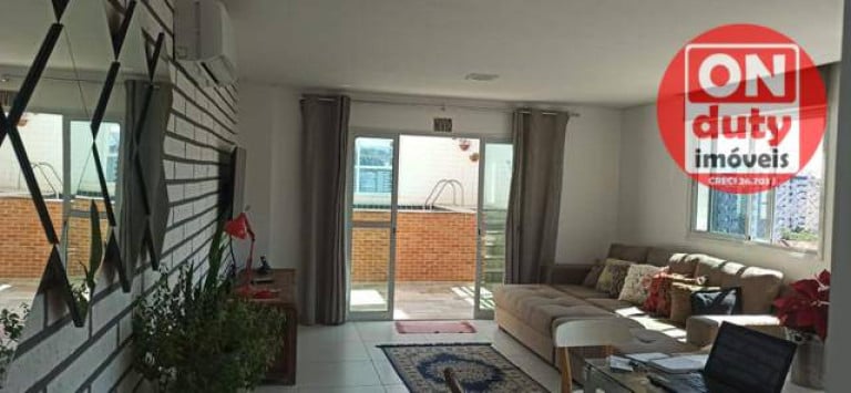 Foto do imóvel Cobertura com 3 Quartos à Venda, 208 m² em Marapé - Santos