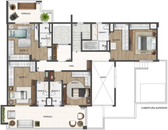 Foto do imóvel Apartamento com 4 Quartos à Venda, 183 m² em Santana - São Paulo