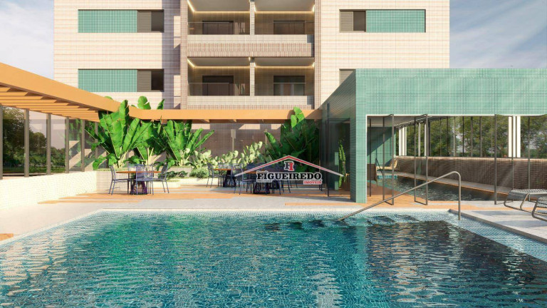 Imagem Apartamento com 2 Quartos à Venda, 91 m² em Canto Do Forte - Praia Grande