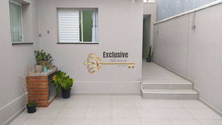 Foto do imóvel Casa com 3 Quartos à Venda, 176 m² em Vila Homero Thon - Santo André
