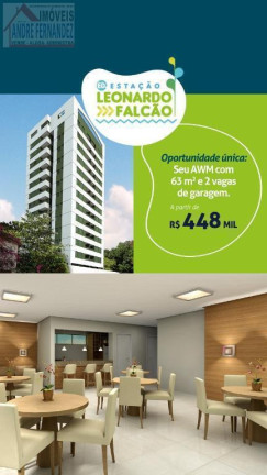 Imagem Apartamento com 3 Quartos à Venda, 63 m² em Casa Amarela - Recife