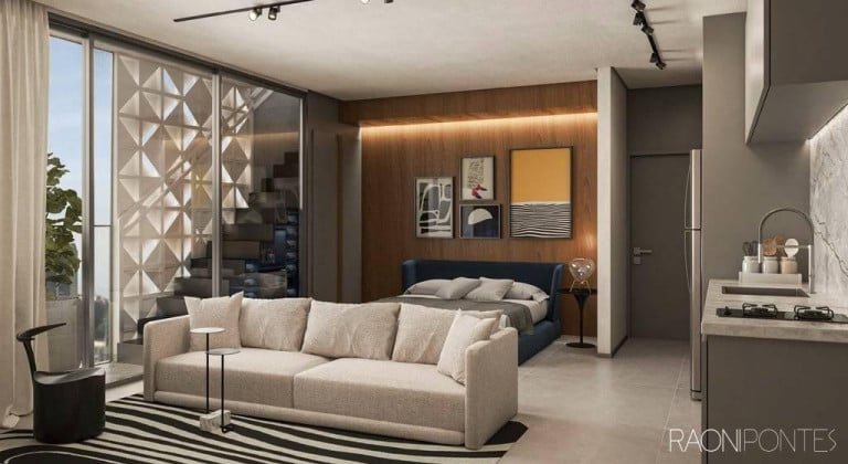 Foto do imóvel Loft com 1 Quarto à Venda, 39 m² em Humaitá - Rio De Janeiro