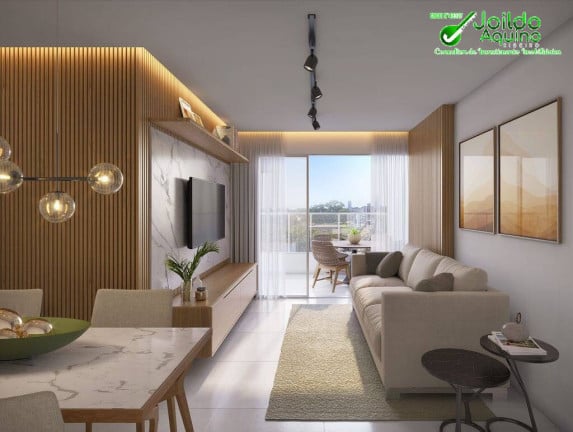 Imagem Apartamento com 3 Quartos à Venda, 85 m² em Parquelândia - Fortaleza