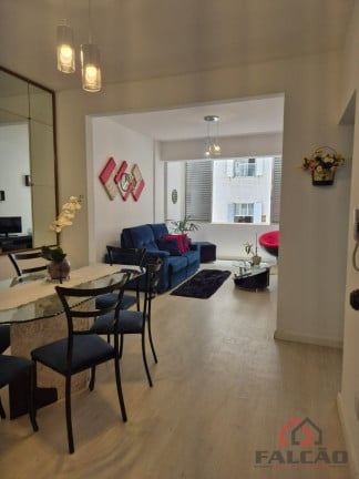Foto do imóvel Apartamento com 1 Quarto à Venda, 65 m² em José Menino - Santos