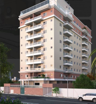 Imagem Apartamento com 2 Quartos à Venda, 55 m² em Guilhermina - Praia Grande